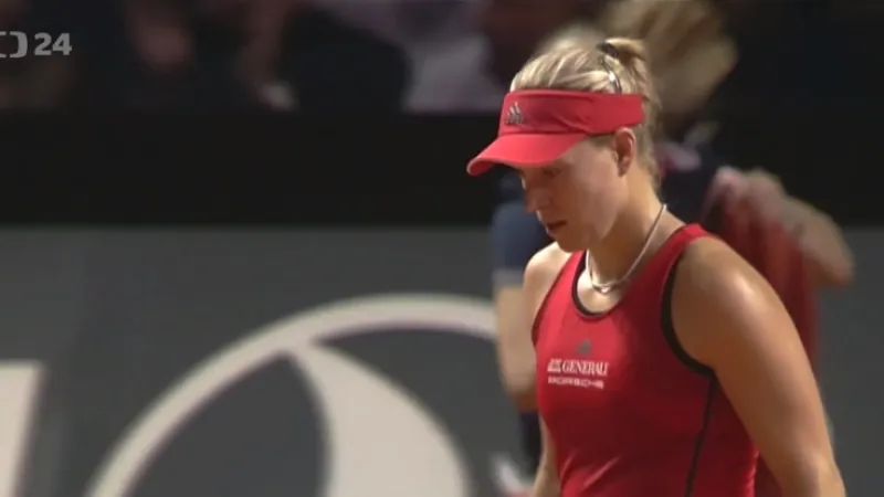 Kvitová podlehla Kerberové ve dvou setech