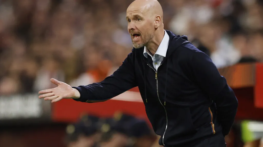 Kouč Manchesteru United Erik ten Hag