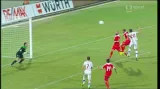 Pekhart hlavičkou završil skóre na 4:1 pro Čechy