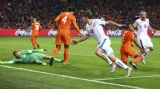 Gól v utkání Nizozemsko - Česko: Šural - 0:2 (35. min.)