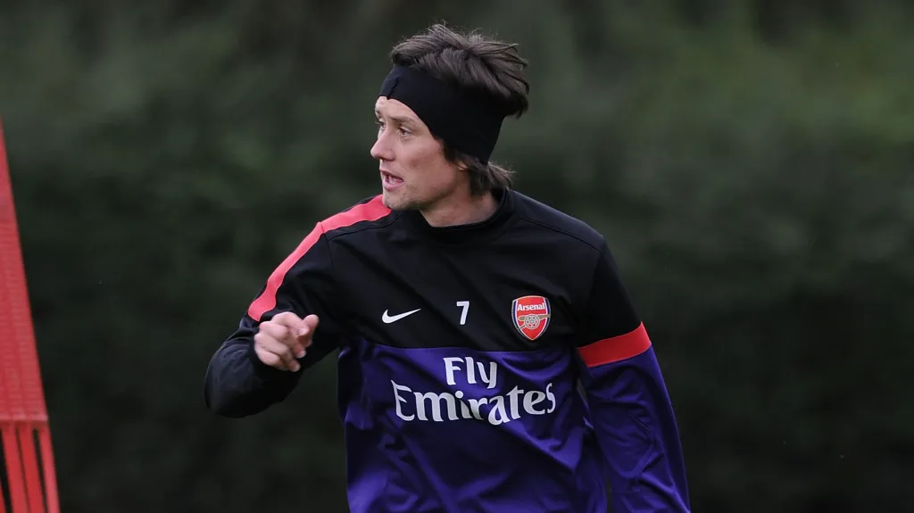 Rosický trénuje s Arsenalem