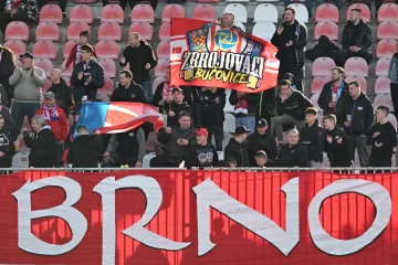Příznivci Zbrojovky Brno