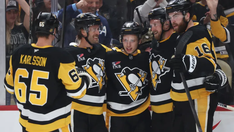 Radost hokejistů Pittsburghu