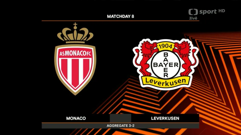 Sestřih utkání Monako – Bayer Leverkusen