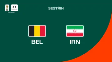 Sestřih utkání Belgie – Írán