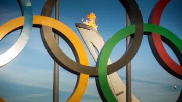 Olympijský oheň nad Soči