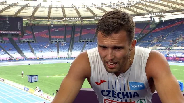 Rozběh na 400 m překážek s ohlasem Müllera