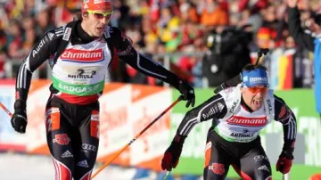 Německá biatlonová štafeta