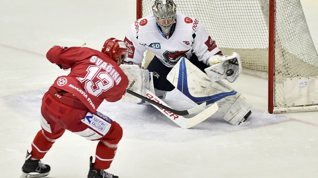 Utkání Chomutov - Třinec