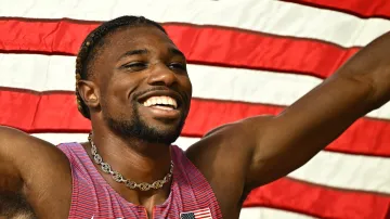 Noah Lyles má v Budapešti druhé sprinterské zlato