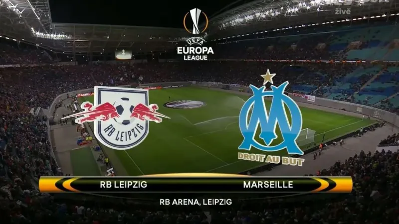 Sestřih utkání RB Lipsko - Olympique Marseille