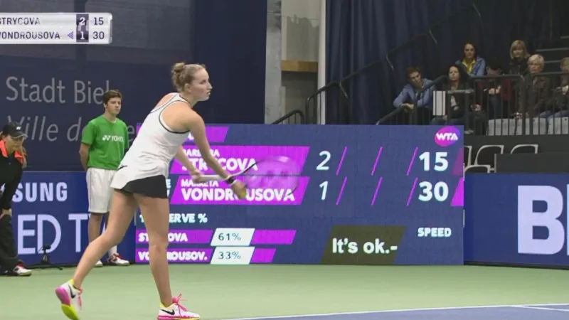 Vondroušová přehrála v Římě Strýcovou