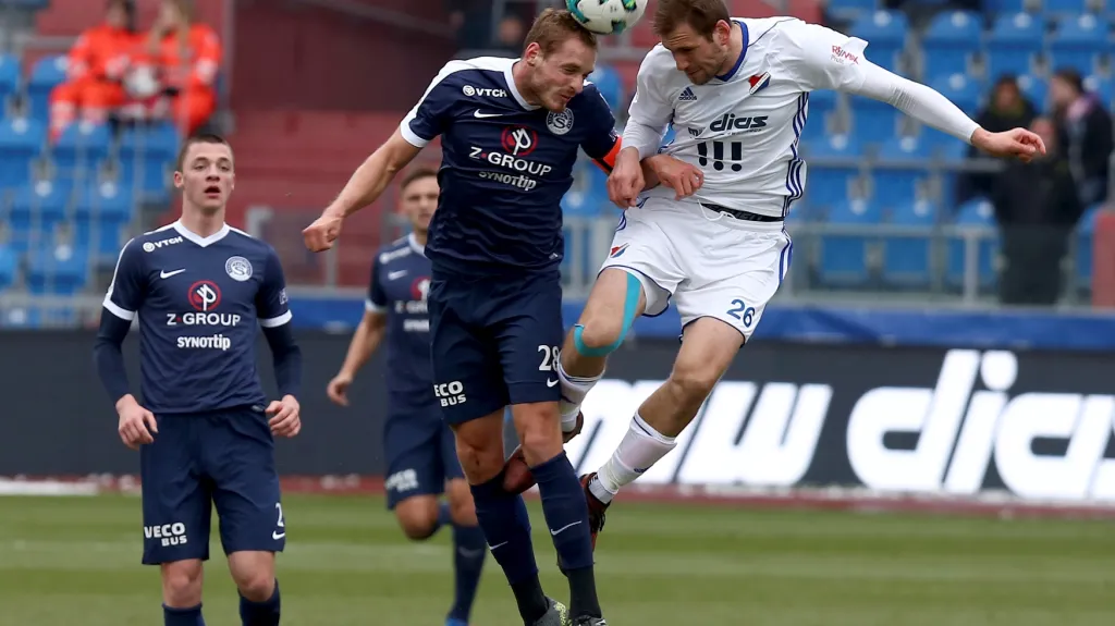 Utkání Baník Ostrava - Slovácko