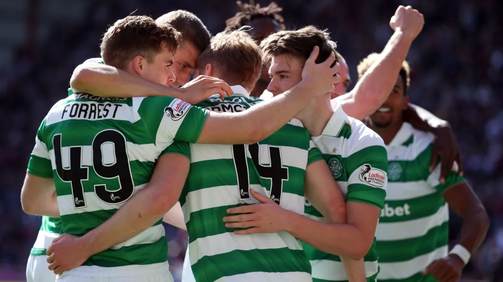 Fotbalisté Celticu Glasgow