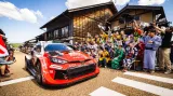 Elfyn Evans během Japonské rallye