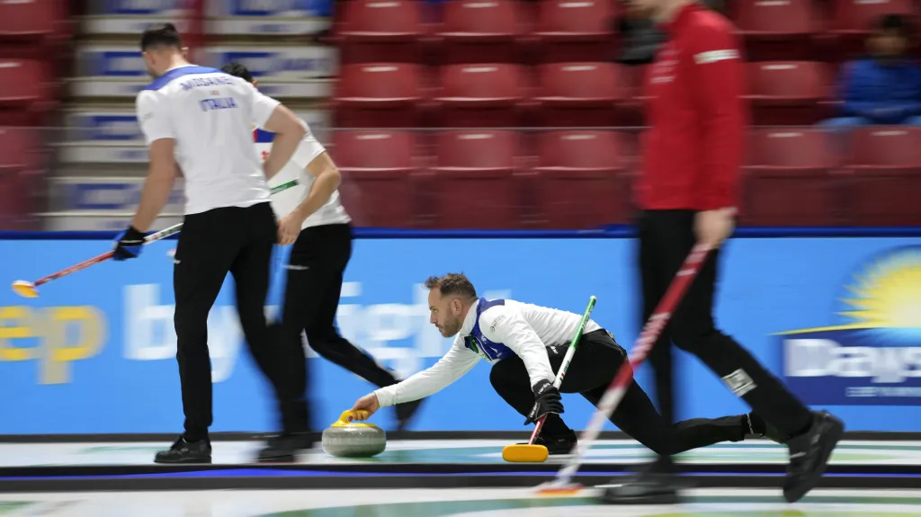 Čeští curleři podlehli Italům 5:7