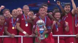 Oslavy portugalského titulu mistrů Evropy