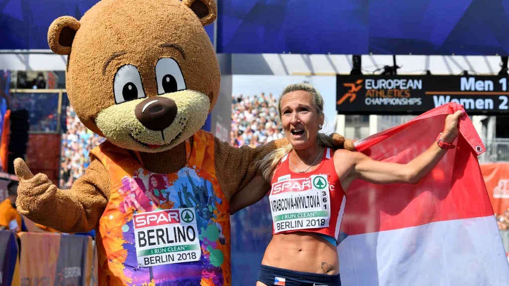 Eva Vrabcová Nývltová slaví bronz z maratonu na ME