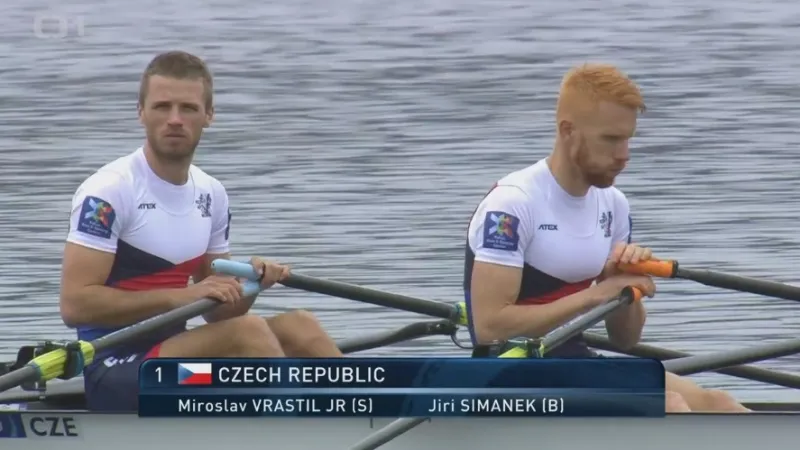 Český dvojskif lehké váhy skončil čtvrtý