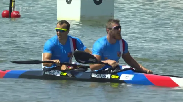 Finále A Jakuba Špicara a Daniela Havla (K2 na 500 metrů) s ohlasem