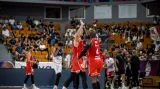 Radost pardubických basketbalistů po postupu do finále NBL