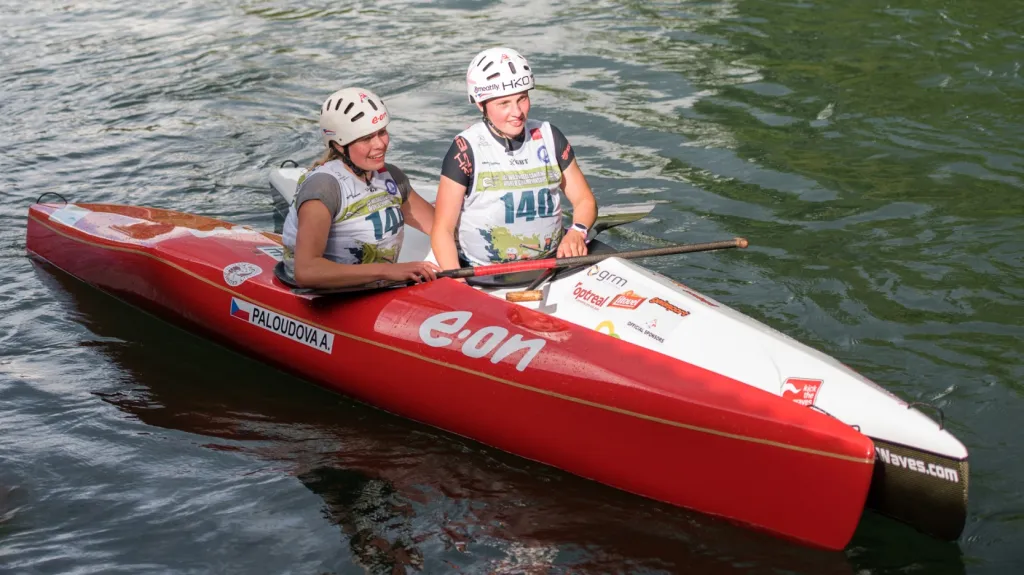 Anežka Paloudová a Martina Satková