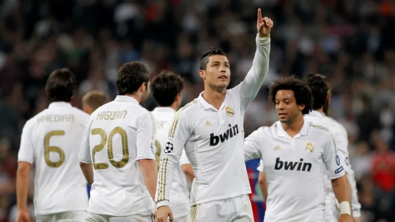 Cristiano Ronaldo se spoluhráči