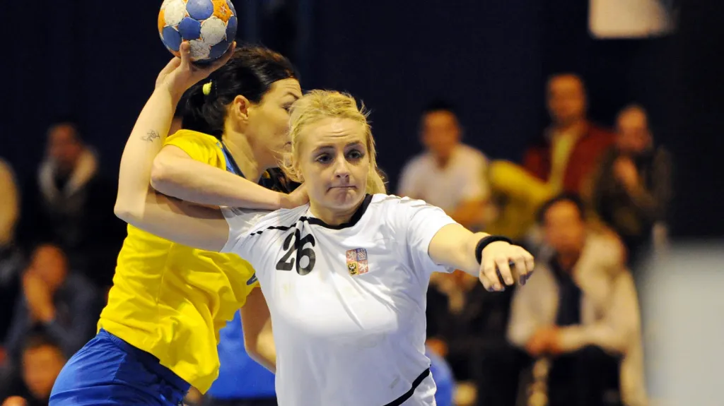 Markéta Jeřábková v dresu národního týmu