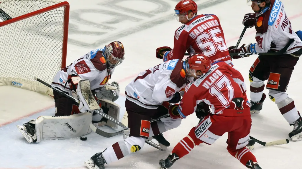 Utkání Třinec  - Sparta Praha