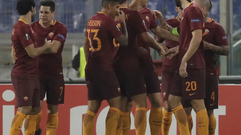 Sestřih utkání AS Řím - Viktoria Plzeň