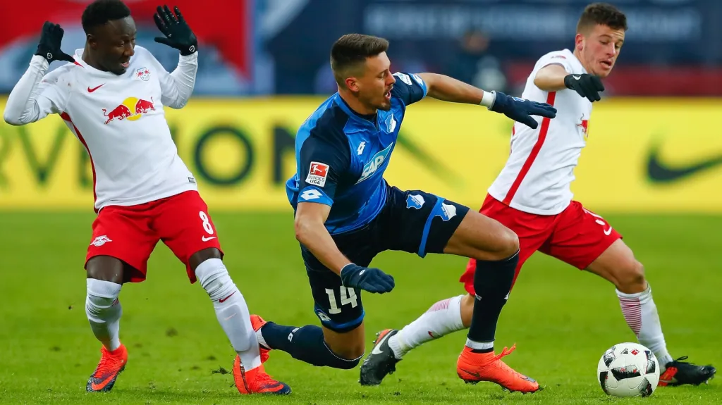 Utkání Lipsko - Hoffenheim