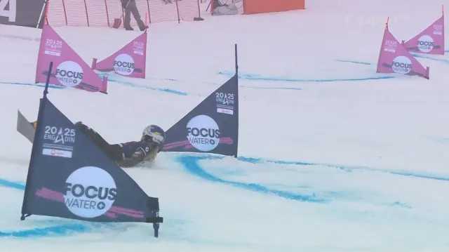 Stříbrná jízda Ledecké v paralelním slalomu