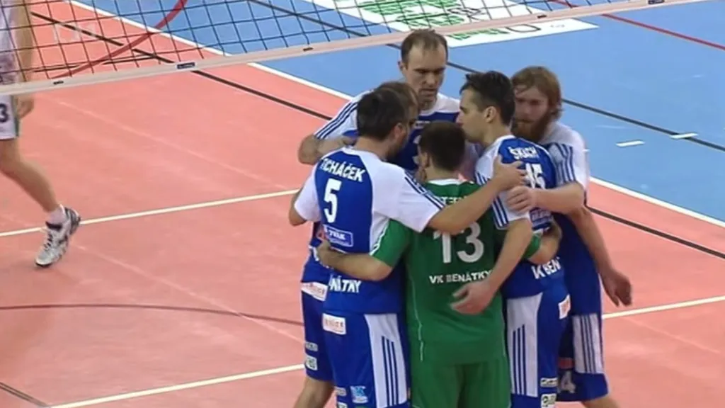 Volejbalisté Benátek zvítězili v Příbrami