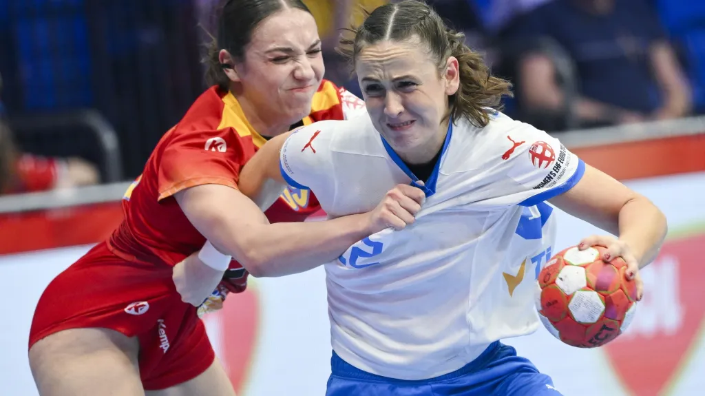 Česká házenkářka Markéta Šustáčková