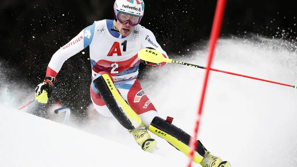 Švýcarský slalomář Daniel Yule