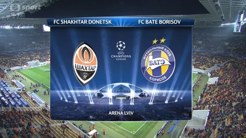 Sestřih utkání Šachtar - BATE