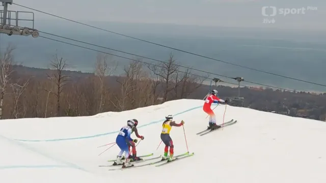 Velké finále skikrosařek na SP v Craigleith