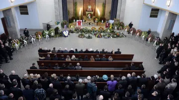 Pohřeb Václava Drobného se konal v krematoriu v pražských Strašnicích