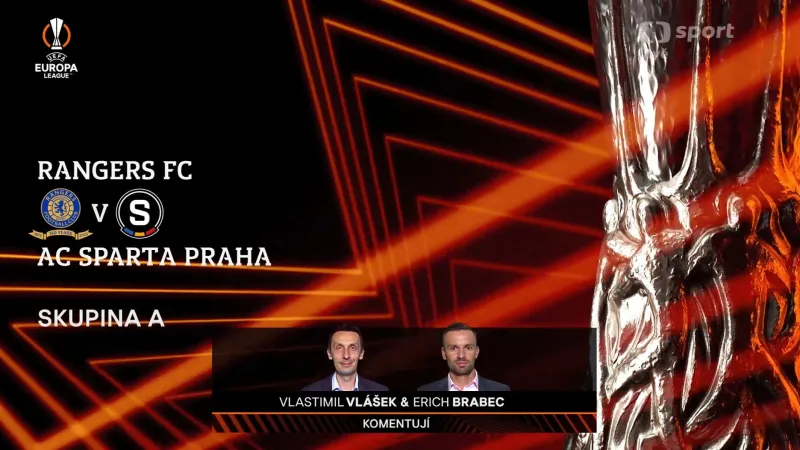 Sestřih utkání Rangers - Sparta Praha