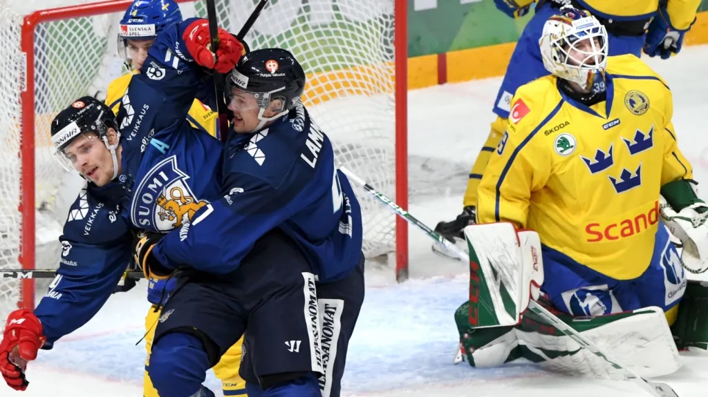 Utkání Finsko - Švédsko