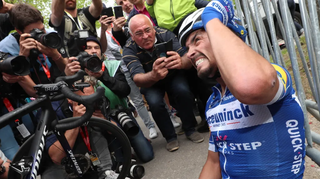 Vítězný Julian Alaphilippe 