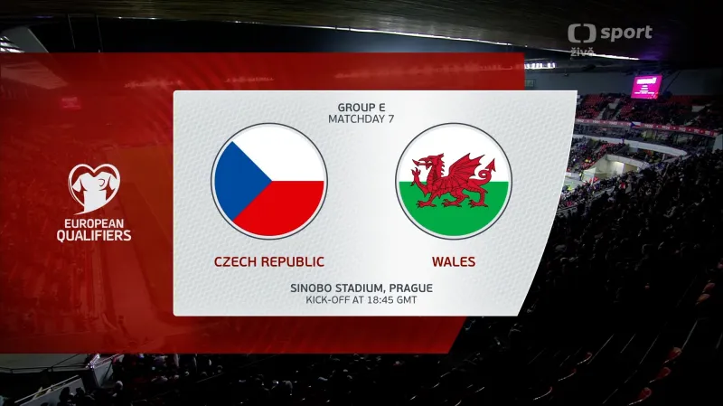 Sestřih utkání Česko – Wales