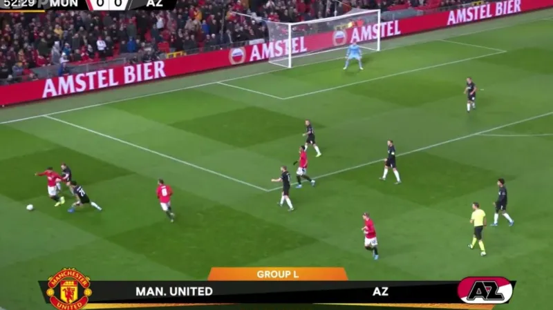 Sestřih utkání Manchester United - Alkmaar