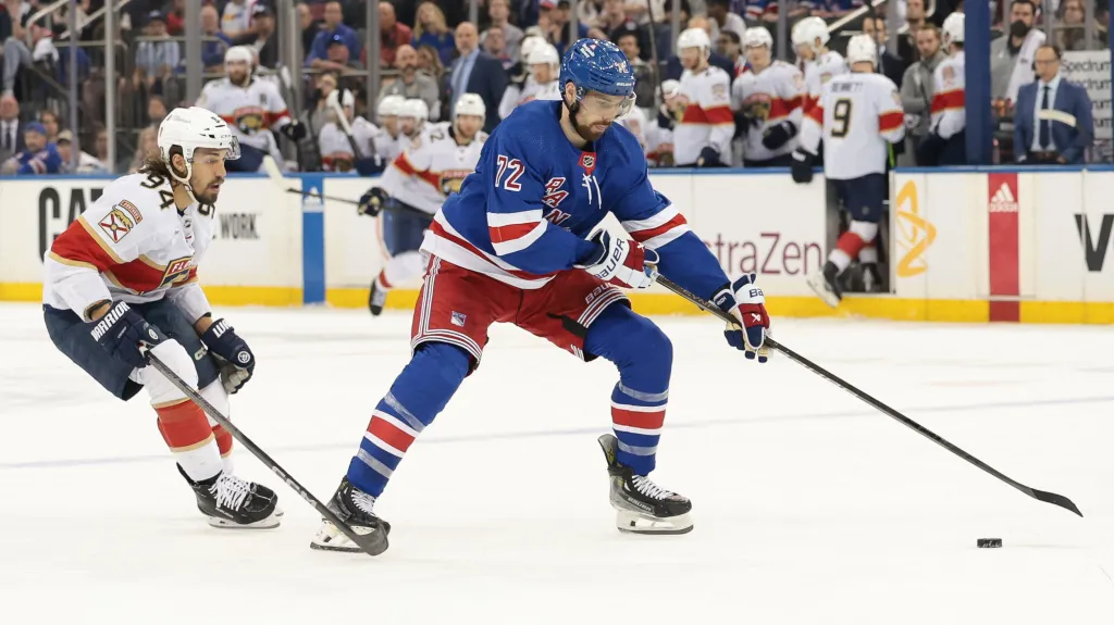 Filip Chytil v dresu Rangers