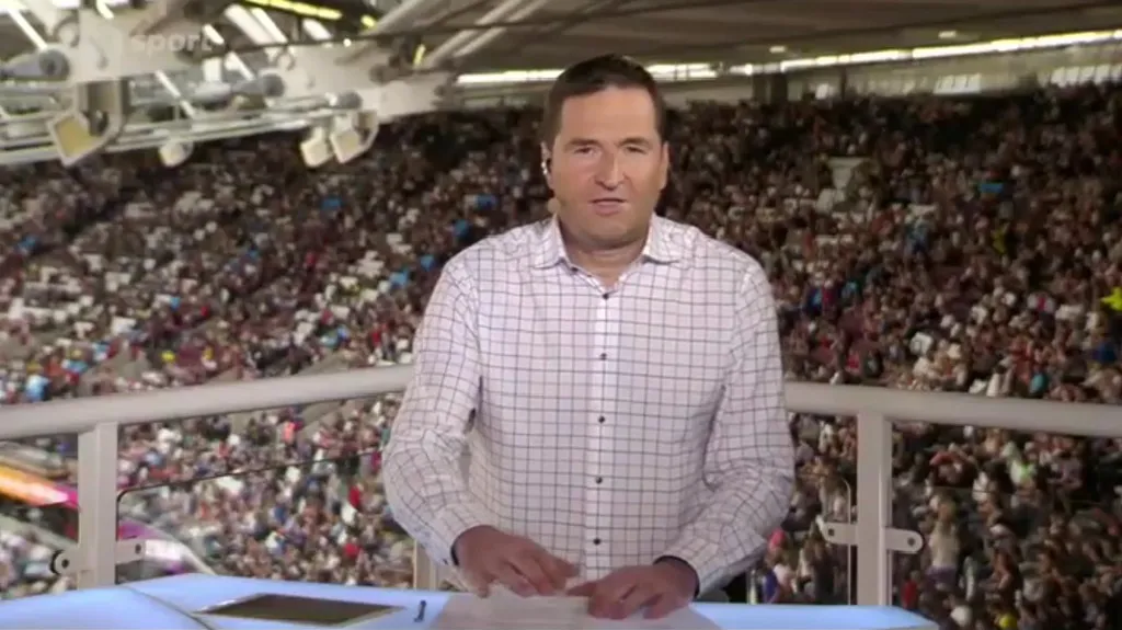 Šéfkomentátor ČT sport Robert Záruba