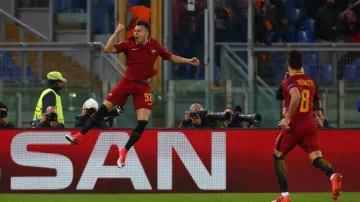 Stephan El Shaarawy se raduje ze vstřeleného gólu