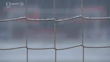 Zasněžený stadion