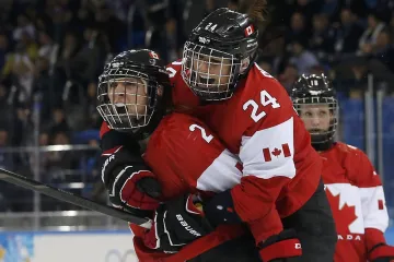 Radující se Kanaďanky