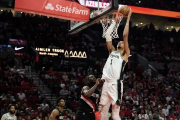 Hvězda San Antonia Victor Wembanyama