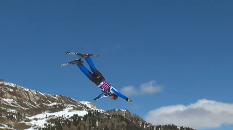 Trojité salto s pěti vruty Dmytra Kotovského